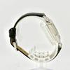 Used [New Battery] SEIKO WIRED Ladies Watch Rectangular Silver Pink Date 7N62-0CF 541464 New Belt