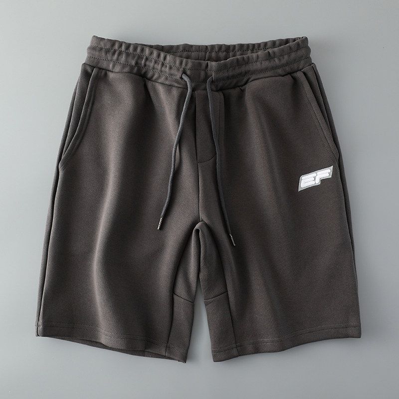 Knit Casual Sports Shorts Men's Summer Air-Permeable Beachwear Men's Pants Running Workout Cropped Pants Export Men's Trousers
