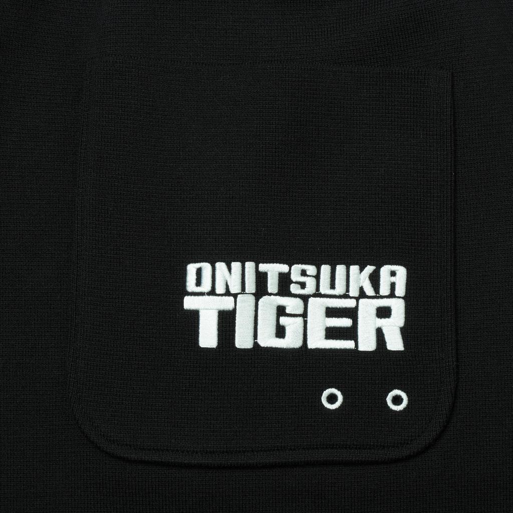 ONITSUKA TIGER Lace-Up Solid Color Five-Point Casual Shorts Men Shorts Black 2181A859-001