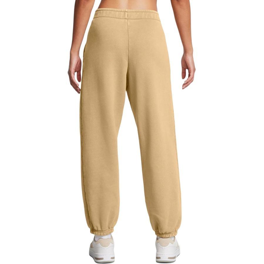 Under Armour Icon Comfortable Solid Color With Fleece Lining Casual Pants Women's Khaki 1386488-263