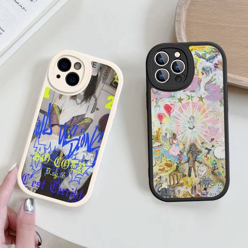Bladee 333 Drain Gang IceDancer Eversince Ticket Phone Case Hard Leather For IPhone 16 15 14 Mini 14 Pro Max Xs X 8 Plus Fundas
