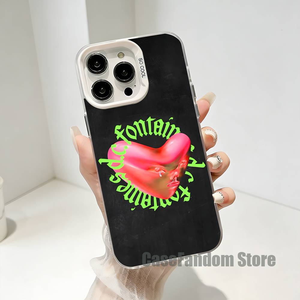 Fontaines DC Romance White Matte Shockproof CoverPhone Case For iPhone 17,16,15,14,13,12,11,Pro,XS,Max,Plus,Mini,SE4,E