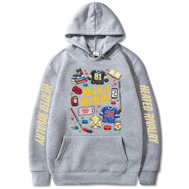 Hot TV Heated Rivalry Print Sweatshirts Men Women Graphic Hoodies Fashion Hip Hop Hoody Pullovers 90s Unisex Streetwear Clothing