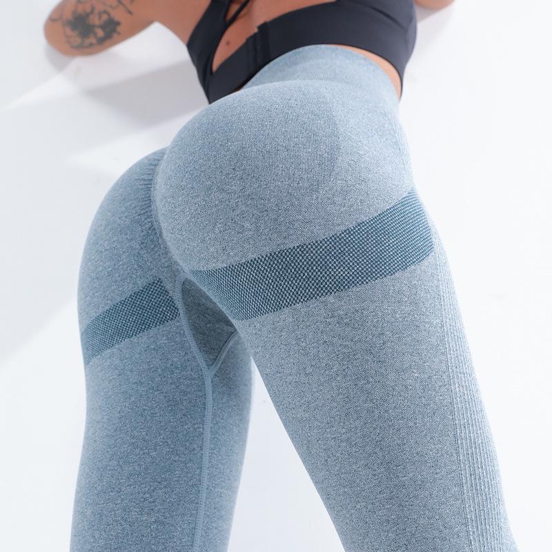 Summer Seamless Butt-Lifting Yoga Leggings - Women's Fitness & Sports Pants