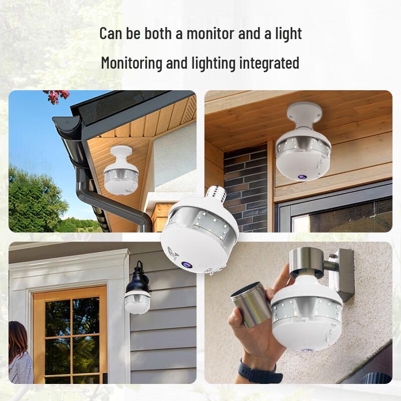 XIAO VV Smart 360° WiFi Light Bulb Security Camera (CN Version)