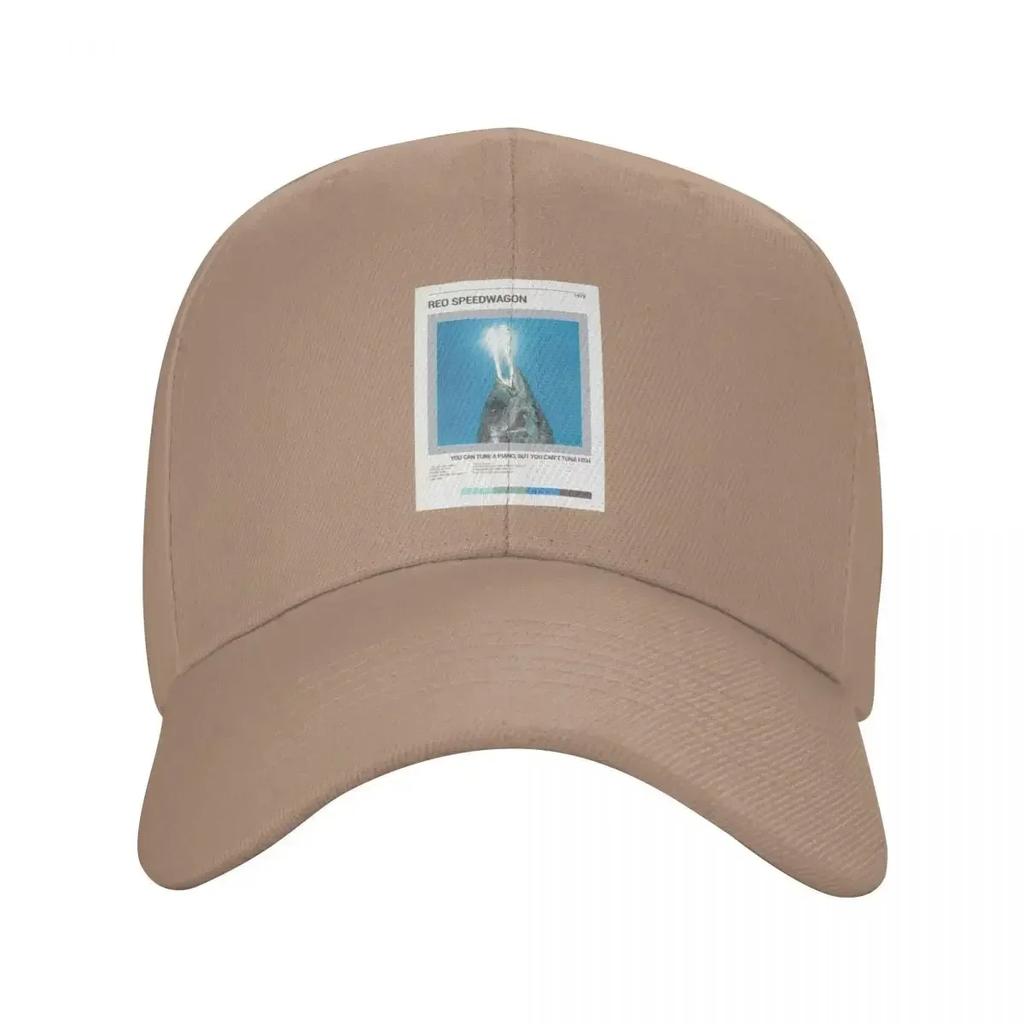 Reo Speedwagon You Can Tune a Piano But You Cant Tuna Fish Baseball Cap Christmas Hat Boy Womens