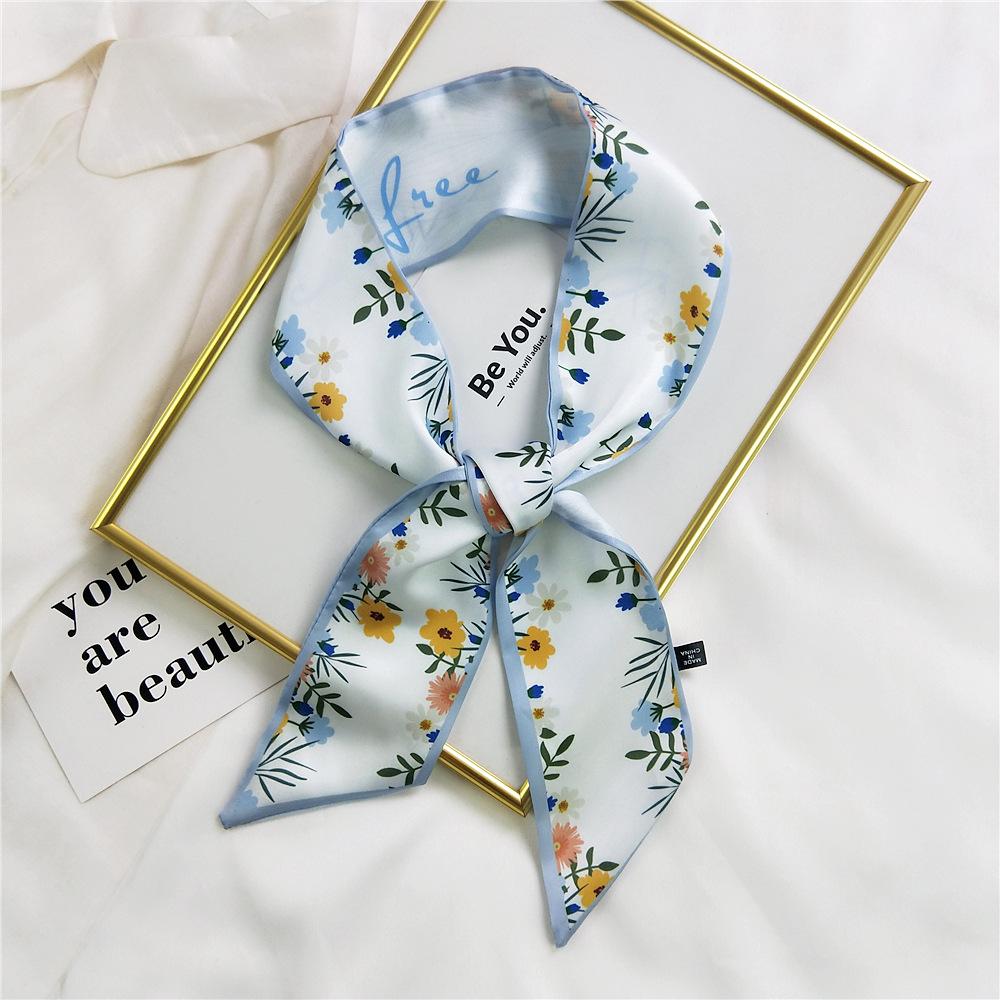 Neue Schals Seidenschals Damen Frühlings- und Herbstsaison Lange dekorative professionelle Schals Sommer Dünne Stile gepaart mit stilvollen Hemden