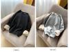 Women's Loose Lambswool Sweatshirt - Korean Style Casual Plus Velvet Thick Top for Autumn/Winter 2023.