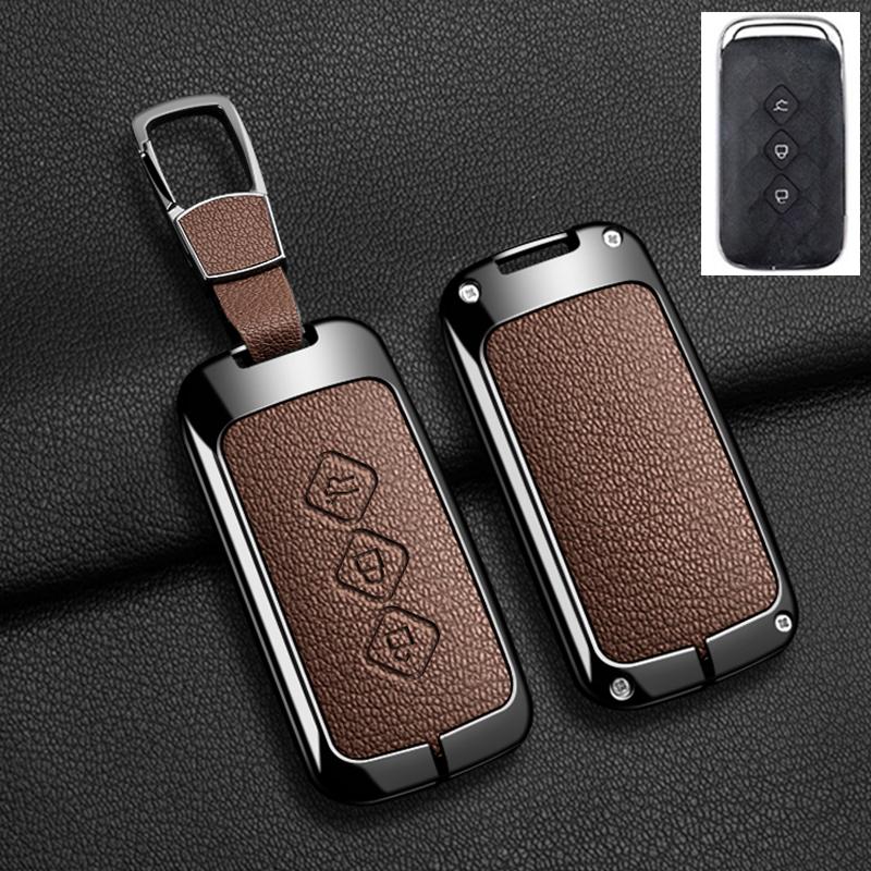 Car Zinc Alloy Remote Key Case For Chevrolet AveoTrax Groove Captiva 2024 Wuling Hongguang S Baojun 510 730 360 560 RS-5 530 630