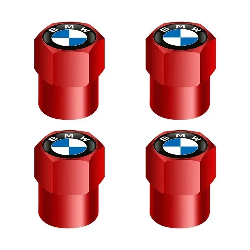 -Auto Wheel Tire Valve Stem Caps Cover Auto Suede Key Strap Key Ring Metal For BMW M M5 M6 X3 X5 X6 X4 E30 E39 E46 E60