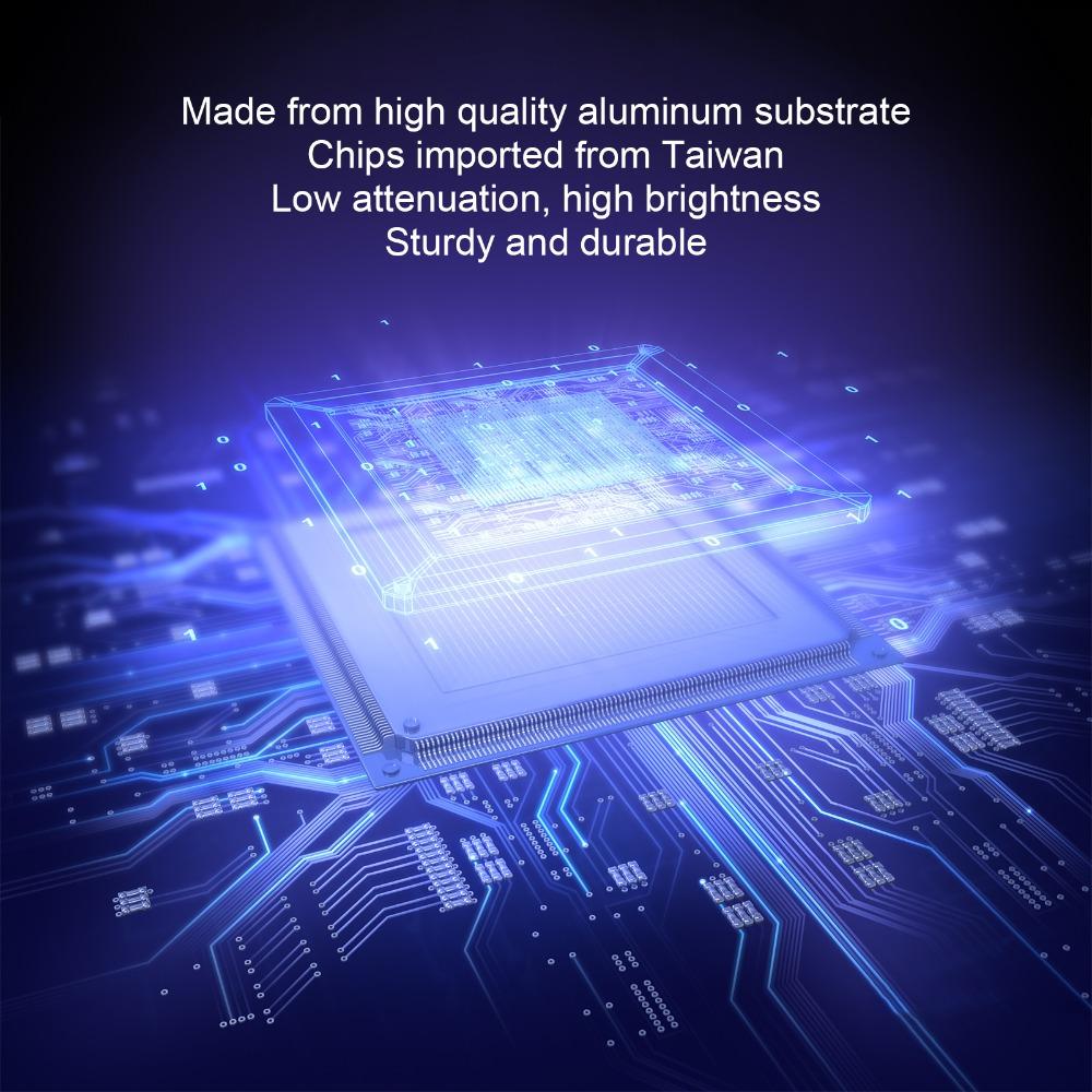 20PCS Pure White LED Lamp Bead 3-5W High Power LED Durable Integrated Chip Light Source  Floodlight