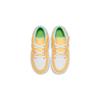 Jordan Air Jordan 1 Low Alt SE PS Canvas Breathable Low top Kids' Skateboarding Shoes Yellow White DX4387-800