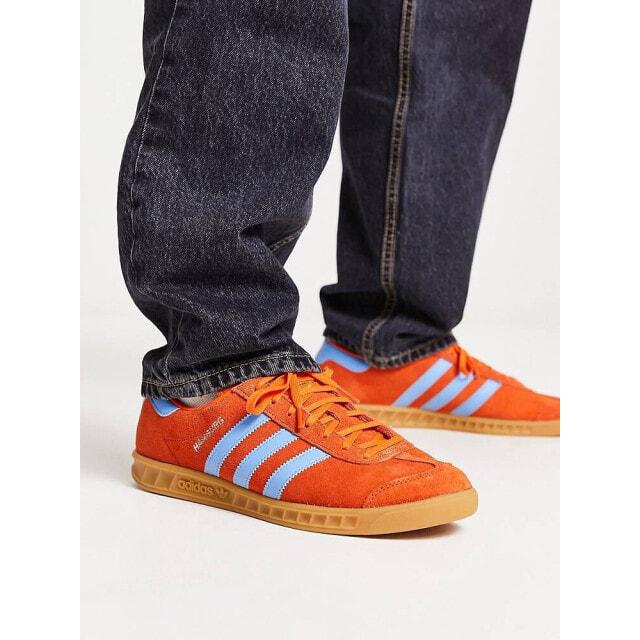 

Оранжевые кроссовки adidas Originals Hamburg с резиновой подошвой и резиновой подошвой - ORANGE