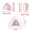 2PCS Fluffy Plush Cat Ears Soft Plush DIY Ear Appliques  for Hat Headband Garment Decoration