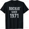 Classic 1971 Limited Edition 54th Birthday Classic Car T-Shirt Funny Shirt Casual Personalized Clothing Ropa Hombre Unisex