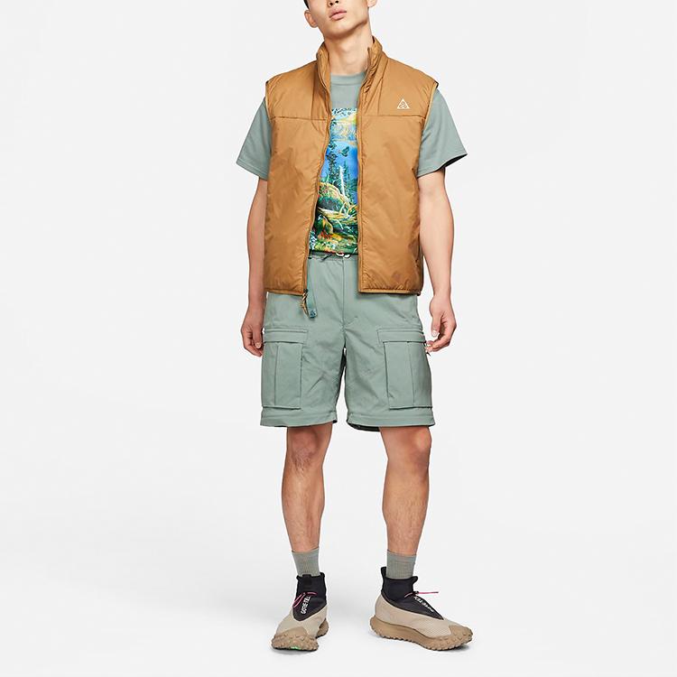 Nike Smith Summit Cargo Pants v3: Detachable Waterproof with Pockets Men Bottoms Olive-Green CV0656-365