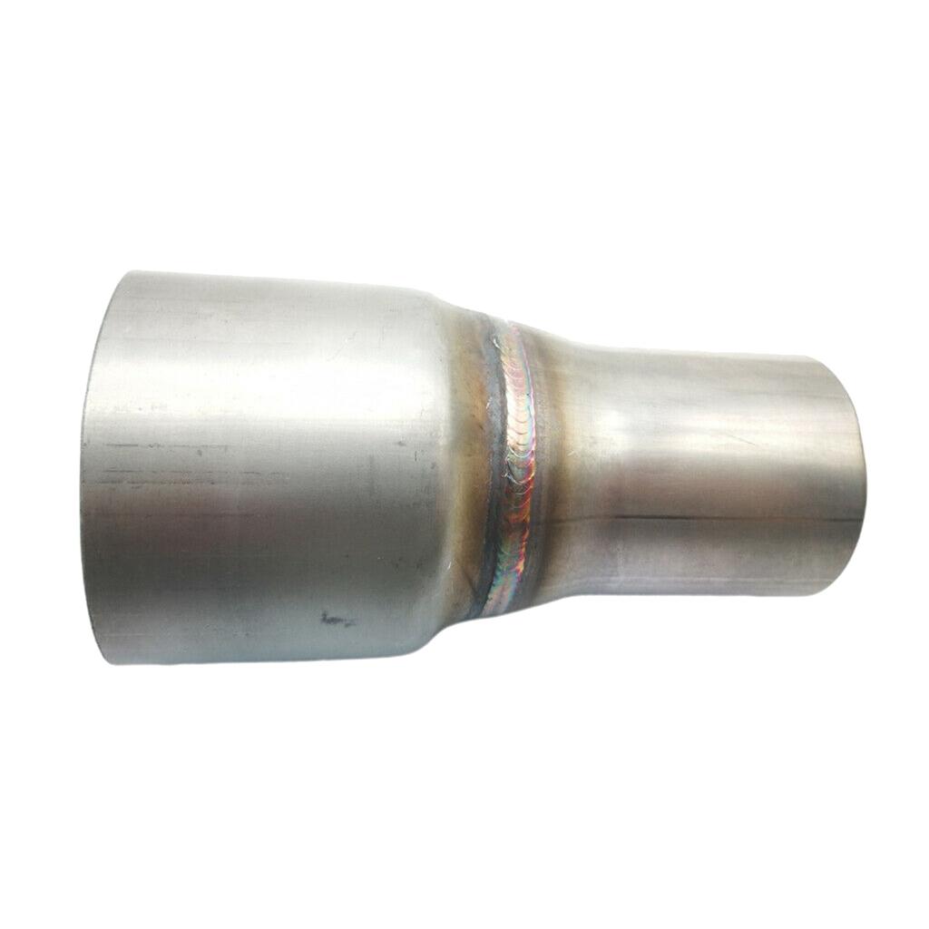 Riduttore di Scarico Tubolare in Acciaio Inossidabile 3" a 4" Universale per Auto Camion