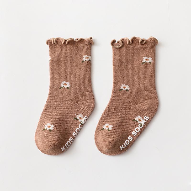 Baby Socks Kids Toddlers Girls Anti-slip Floor Cotton Baby Children Baby Girl Socks 0-5 Years Spring Autumn