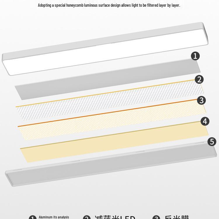 Smart Rechargeable Desk Lamp with Eye Protection and Clock for Students