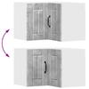 Lucca Wall Corner Cabinet Concrete Grey 57 x 57 x 40 cm Engineered Wood
