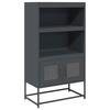 VidaXL Highboard Anthracite 68x39x123 Cm Steel, Cabinet, Storage Cabinet, Highboard, Sideboard, Cabinet 853370