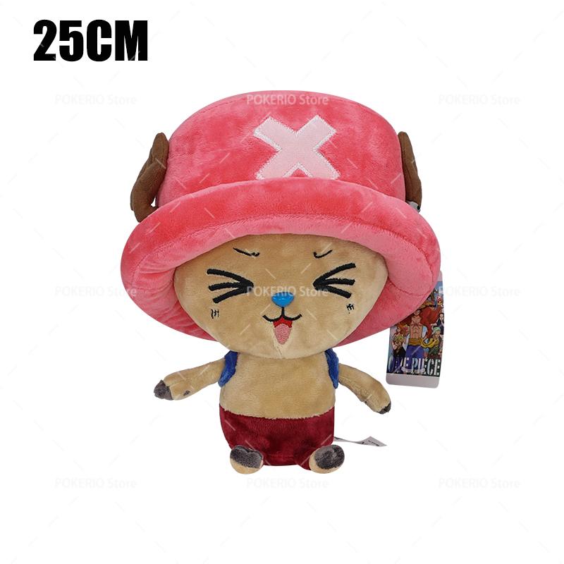 Original One Piece Plüschtier Gear 5 Luffy Sanji Brook Tony Tony Chopper Weiches Kuscheltier Kinder Echtes Anime-Geschenk