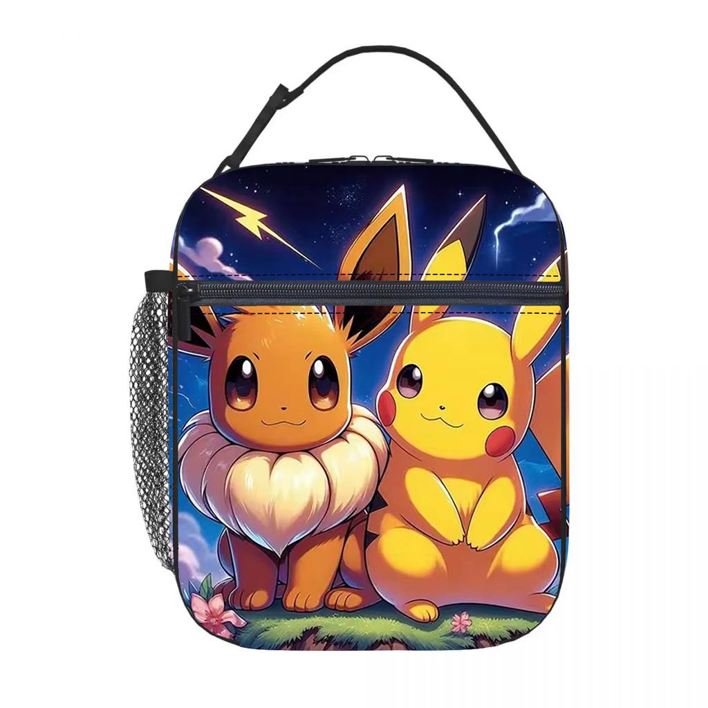 Cartoon Large-Capacity Lunch Box Bag, Thermal Insulation Bag, Portable Bento Bag, Student Thickened Aluminum Foil Lunch Bag