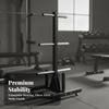 Barbell Plate Storage Rack Universal Weight Safeguarding for Home Gym