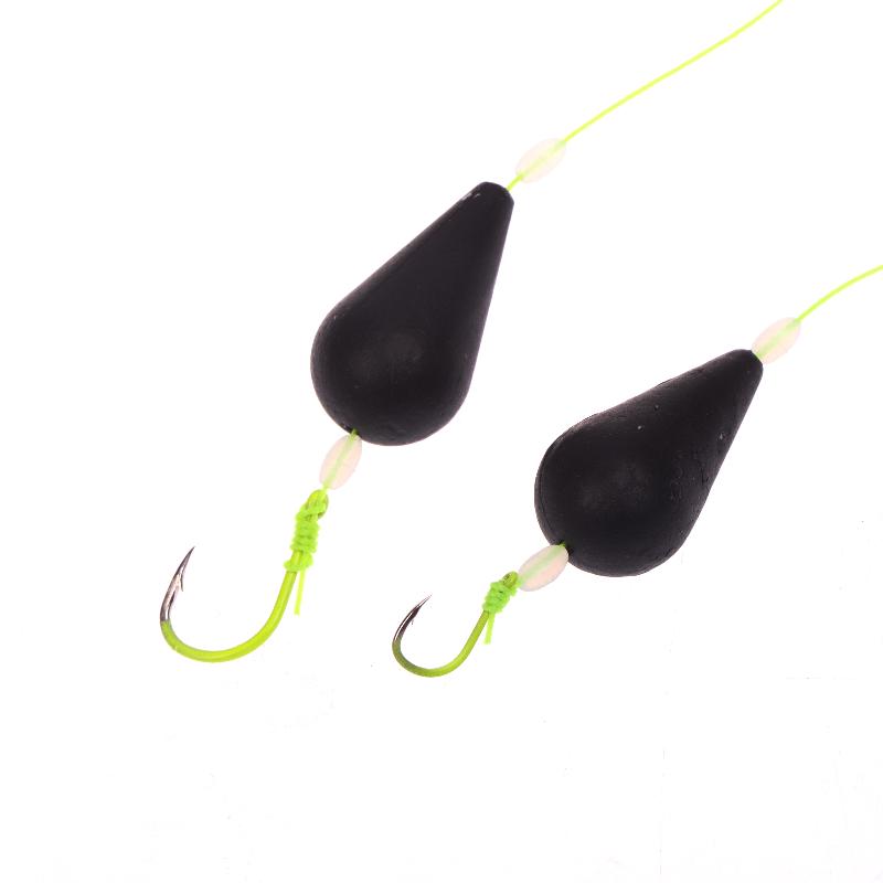 1Pcs High Sensitivity Inverted Bottom Double Hook Fishing Float Kit Suitable For Sea And Freshwater Fishing