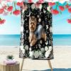Vitage Art Print Beach Towel, Large Soft Quick Dry Towel for Beach Camping Swimming