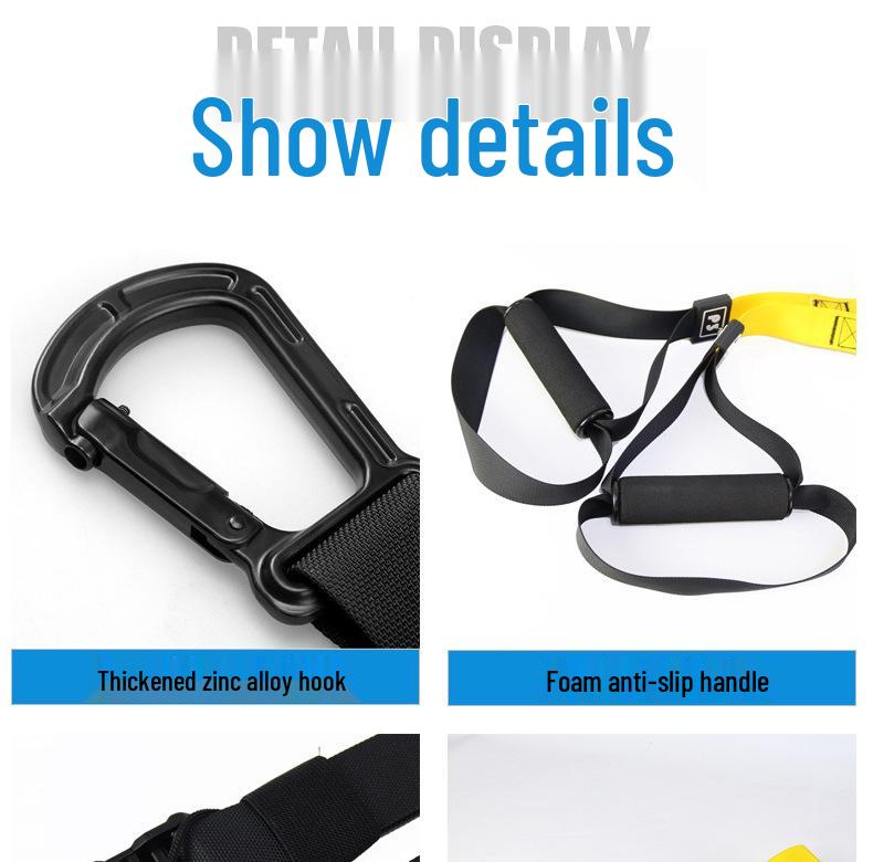 Multifunctional Fitness Suspension & Resistance Training Set P3-TRX Straps