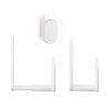 2Pcs Stretchable Cling Film Storage Rack Magnetic Hat Storage Holder Roll Paper Hanger  Dorm