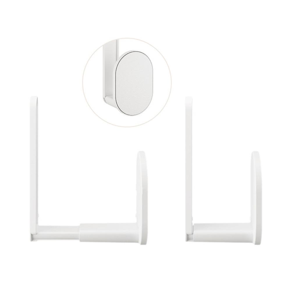 2Pcs Stretchable Cling Film Storage Rack Magnetic Hat Storage Holder Roll Paper Hanger Dorm