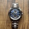 Used CITIZEN ATESSA Eco-Drive Radio Controlled Solar Powered Watch AT8040-57L for Men, Working Condition