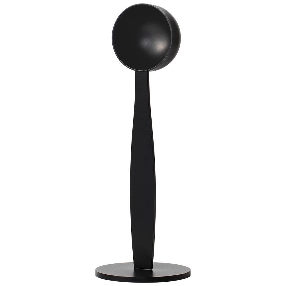 

Portable 2-in-1 Measuring Coffee Scoops Stainless Steel TSP DIY Coffee Tool Pressed Bottom Durable Coffee Tamper Coffee Bean чорний