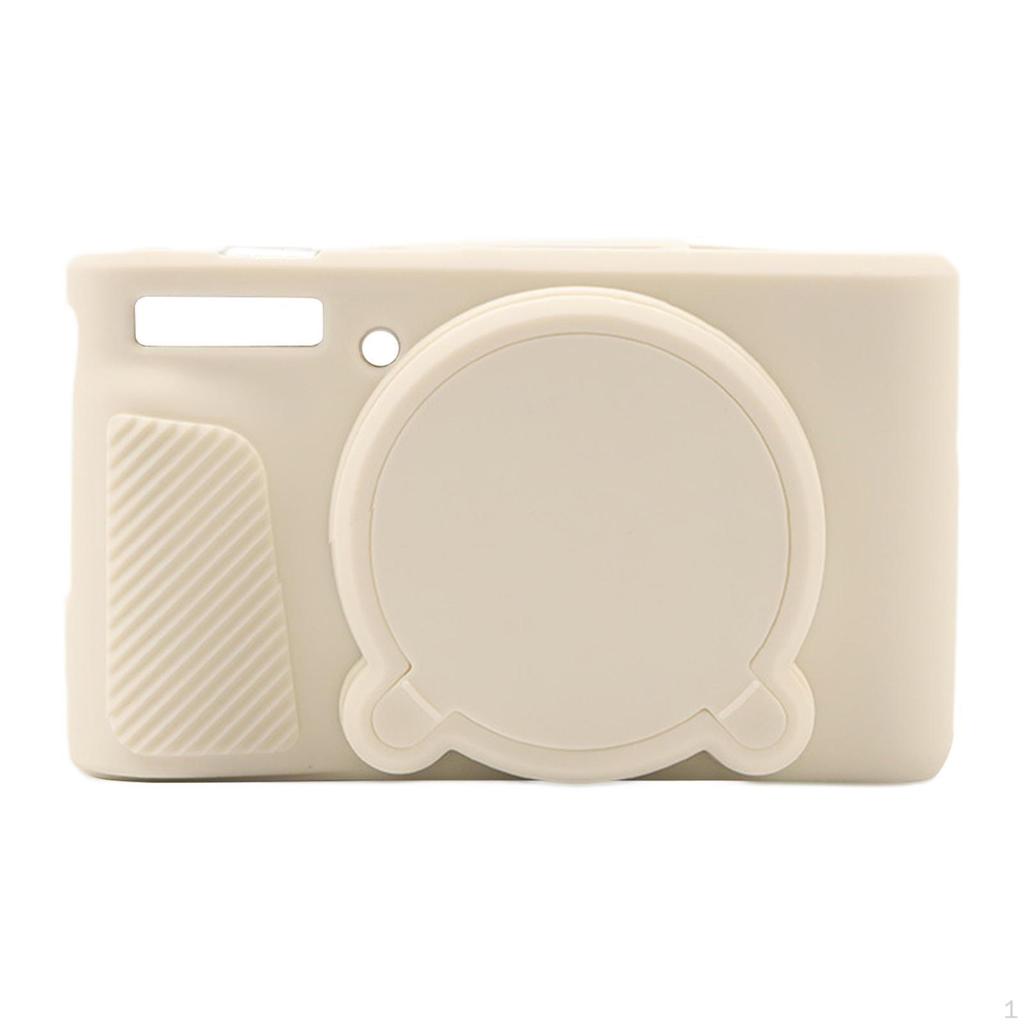 Anti-scratch Soft Silicone Digital Camera Case for SX740 SX730 with Lens Holder