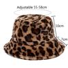 Soft Velvet Winter Bucket Hat Furry Faux Fur Panama Hat Fashion Faux Fur Hat  Travel Photography