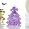 Relaxation Toys for Travel Christmas Tree Stress Ball, Soft TPR Squeeze Toy Relief, Glow Relief Adults in Dark Hand Fidget Sensory Toy, Holiday