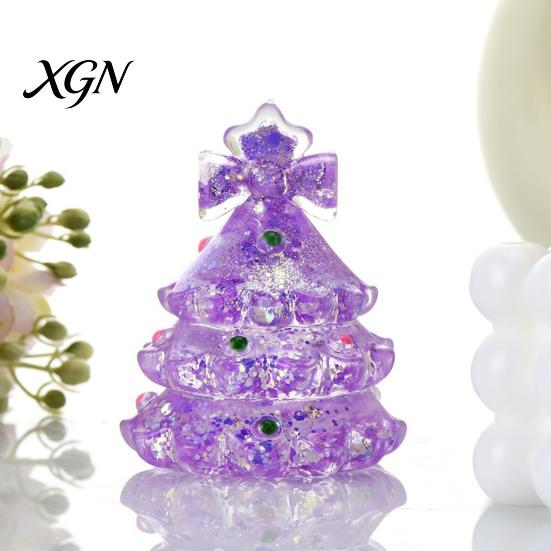 Relaxation Toys for Travel Christmas Tree Stress Ball, Soft TPR Squeeze Toy Relief, Glow Relief Adults in Dark Hand Fidget Sensory Toy, Holiday