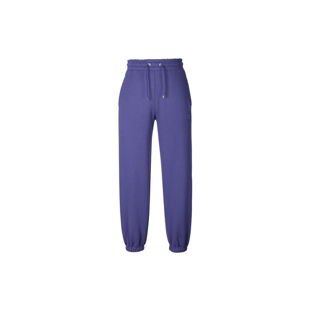 (WMNS) Air Jordan Flight Fleece Trousers 'Dark Purple' Women's FB5114-502