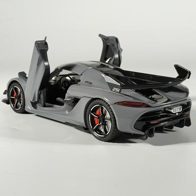 1:22 Jesko Supercar Alloy Diecast Model Car Outdoor Display Products With High Simulation Collection Hobbies For Boyfriend Boys