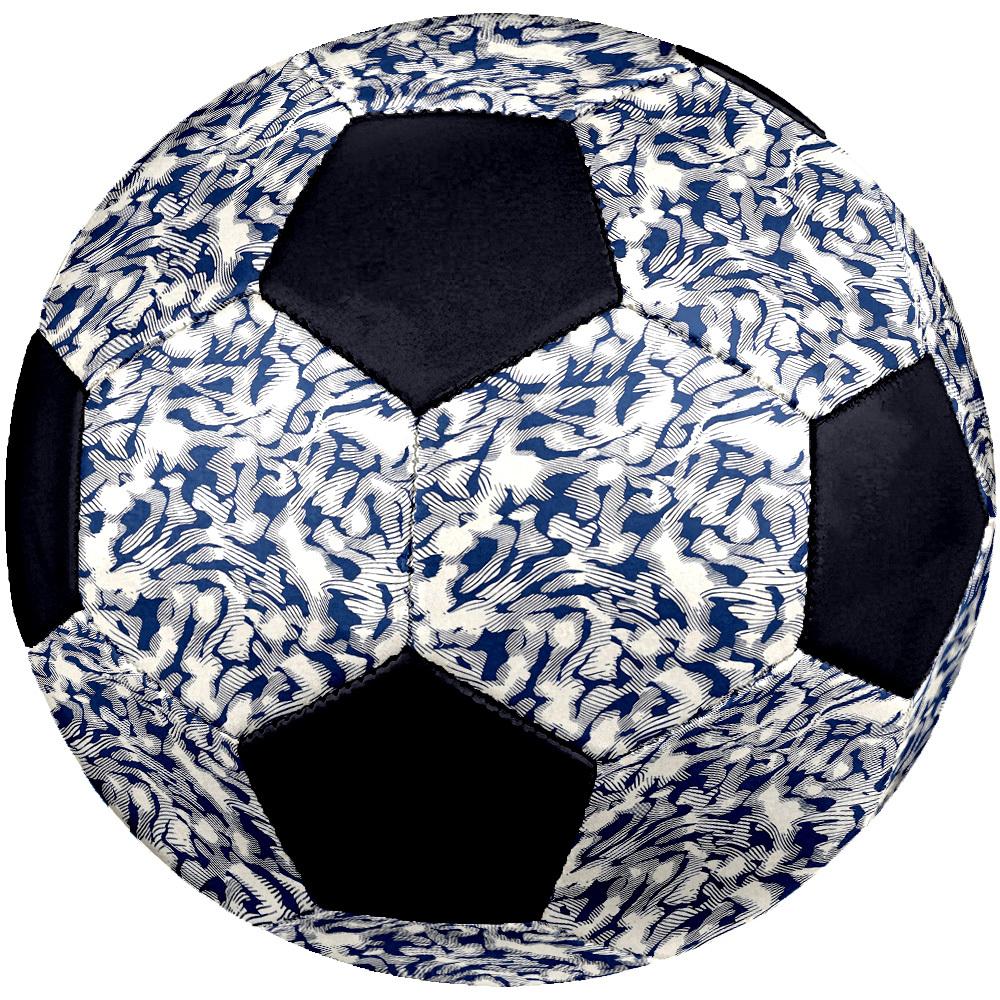1pc Abstract Wave Lightweight PVC Training Soccer Ball, Size 5, Suitable for Indoor and Outdoor TrainingGift y60326