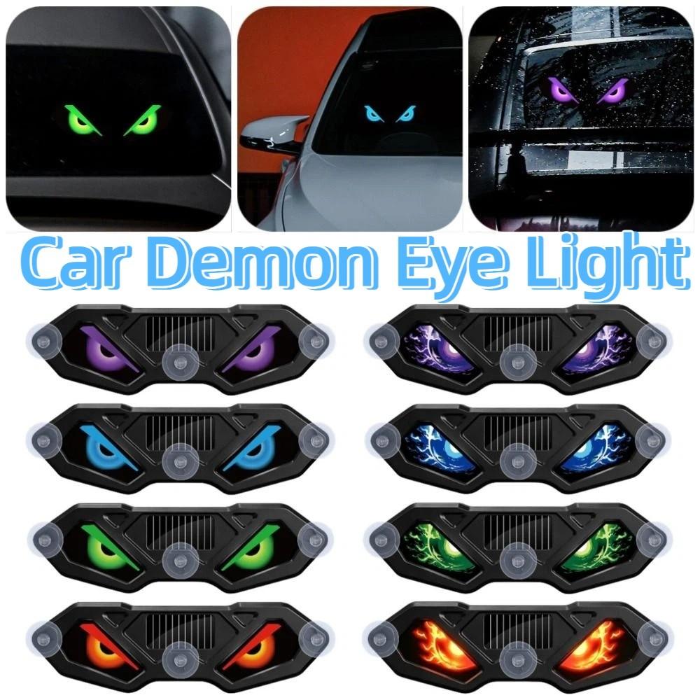 Creative Solar Warning Light Suction Cup Installation LED Atmosphere Light Universal