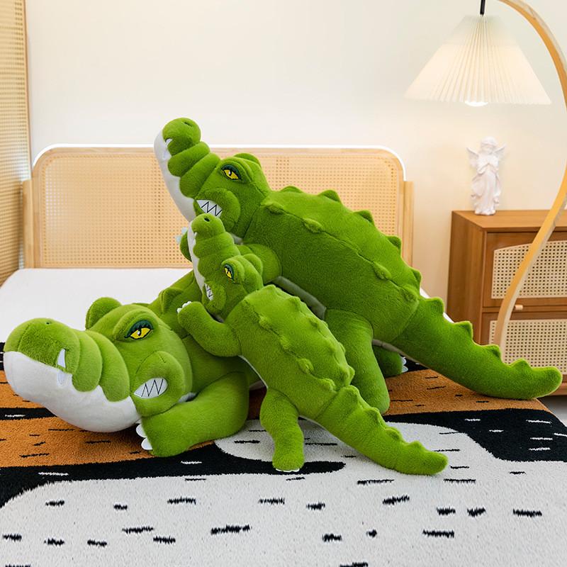 Alligator Plush Doll Sleeping Companion Children Animal Stuffed Toys Cushion Kid