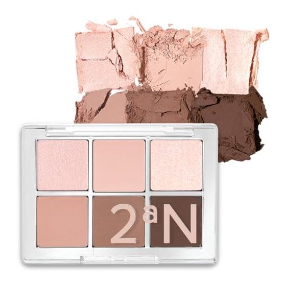[LIPS Commitment Award Winner] [2aN Official] Eyeshadow Eyeshadow Palette BETTER ME EYE PALETTE 05 DEAR ME Brevet Summer Brevet Winter Mute Domestic