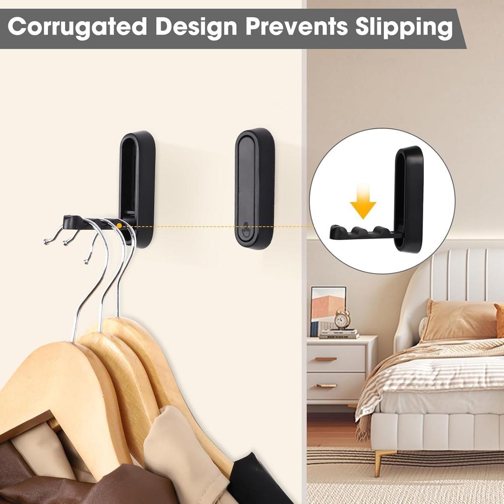 Folding Coat Hooks, Foldable Gold Wall Hooks Heavy Duty Foldable Hook Bathroom Towel Hooks Robe Hooks Wall Mounted for Hanging Coat Towels Clothes