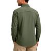 Men's Vintage Loose Fit Casual Work Shirt Long Sleeve Button Down Outdoor Utility Shirt with Multiple Pockets and Durable Fabric