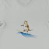 Surfer Capybara Tee , Unisex, Animal Lover Shirt, Funny Animal T-shirt, Gifts For Him, Gifts for Her