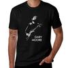 T-shirt Gary Moore Casual Larga a Maniche Corte per Unisex