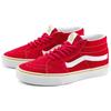 Vans Sk8 Mid Comfortable Versatile Low-Top Skate Shoes Unisex Sneakers Red White VN000BWEJV6